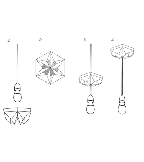 Ceiling rose - Kroonuppe - White Studio Snowpuppe Lighting design switzerland original