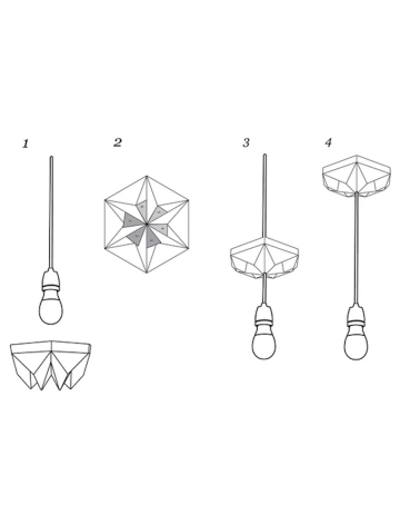Ceiling rose - Kroonuppe - Grey Studio Snowpuppe Lighting design switzerland original