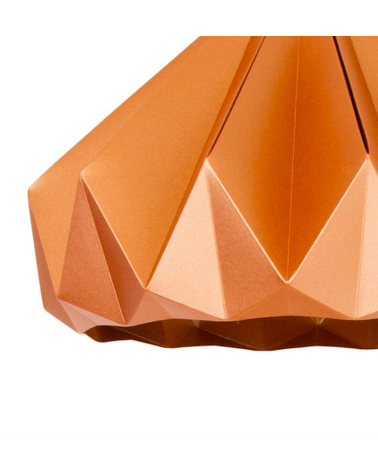 Chestnut Cuivre - Abat-jour en papier lampe design Studio Snowpuppe lampe moderne original