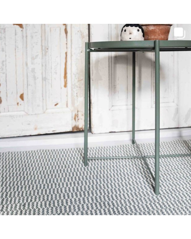Vinyl Rug - PEMBA Steel Brita Sweden rugs outdoor carpet kitchen washable cool modern runner rugs
