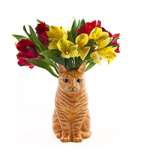 Small Flower Vase Ginger Cat - Vincent Quail Ceramics table flower living room vase kitatori switzerland
