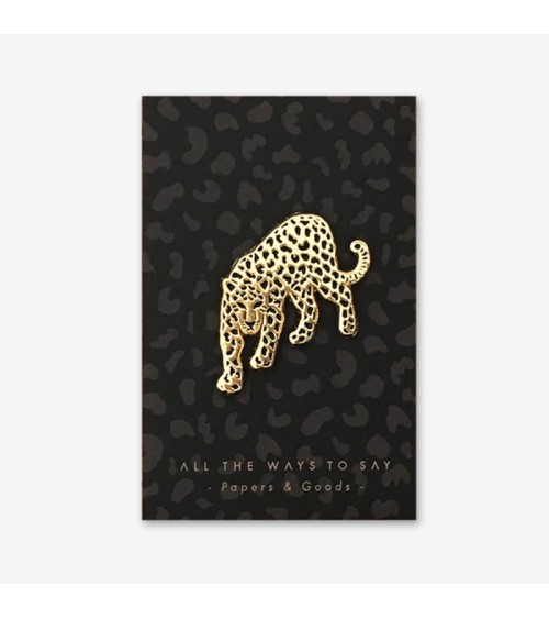 Enamel Pins - Leopard All the ways to say broches and pins hat pin badges collectible