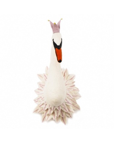 Testa di Cigno - Decorazione da parete Sew Heart Felt Camere per bambini e bebè design svizzera originale