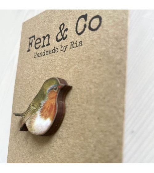 Pin - Rotkehlchen Fen & Co Anstecknadel Ansteckpins pins anstecknadeln kaufen