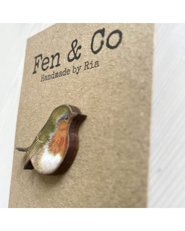 Pin - Rotkehlchen Fen & Co Anstecknadel Ansteckpins pins anstecknadeln kaufen