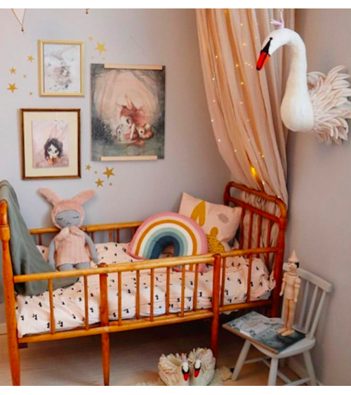 Testa di Cigno - Decorazione da parete Sew Heart Felt Camere per bambini e bebè design svizzera originale