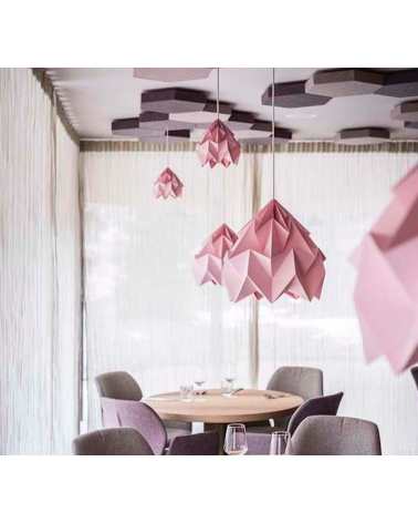 Moth XL Pink - Hanging lamp Studio Snowpuppe pendant lighting suspended light for kitchen bedroom dining living room