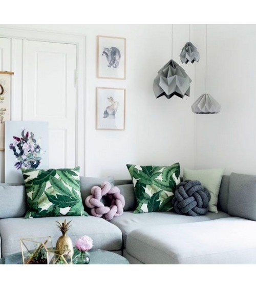Moth XL Grigio - Lampada a sospensione Studio Snowpuppe lampade lampadario design moderne led cucina camera soggiorno