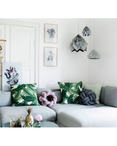 Moth XL Grigio - Lampada a sospensione Studio Snowpuppe lampade lampadario design moderne led cucina camera soggiorno