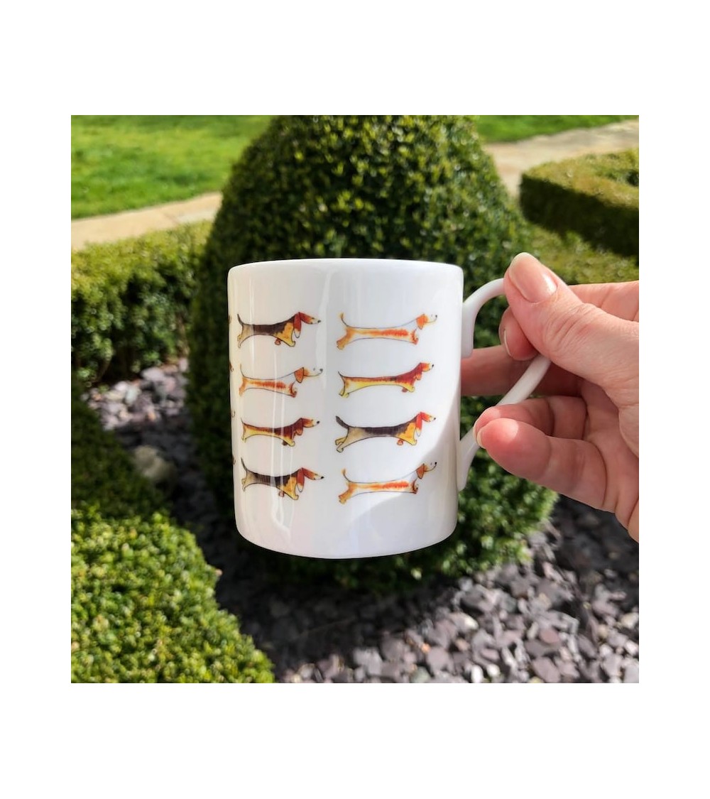 Mug - Dashshund Illustration by Abi coffee tea cup mug funny