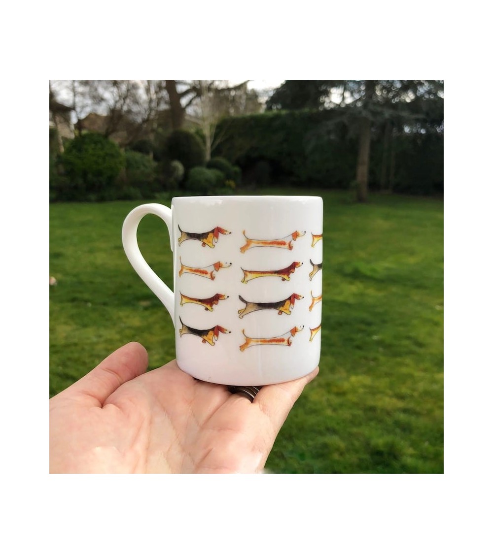 Mug - Dashshund Illustration by Abi coffee tea cup mug funny