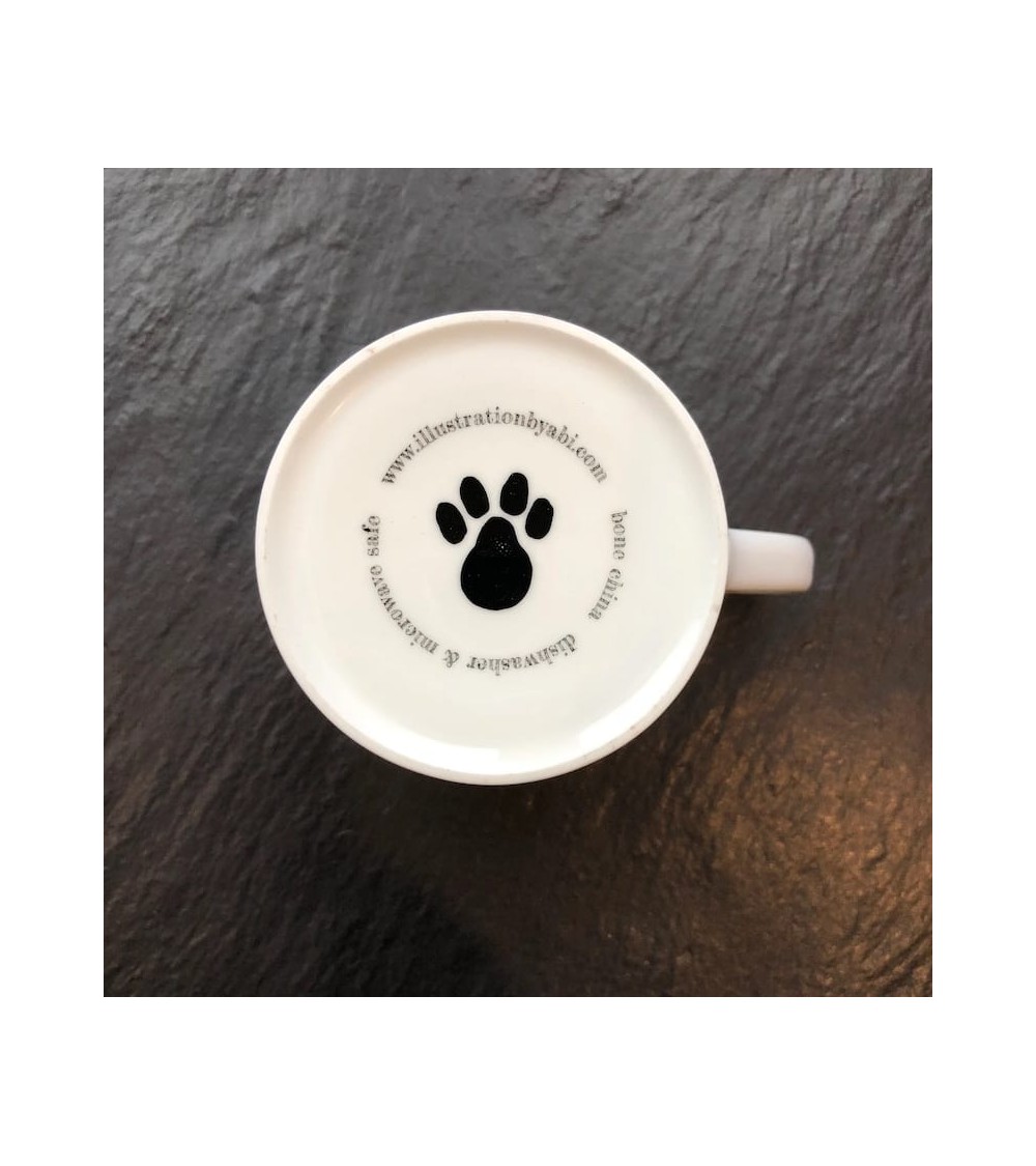 Mug - Dashshund Illustration by Abi coffee tea cup mug funny