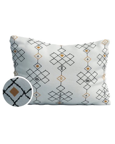 Berber Curry - Kissen für Sofa aus Samt Où est Marius zierkissen sofa deko kissen kaufen dekokissen sofakissen