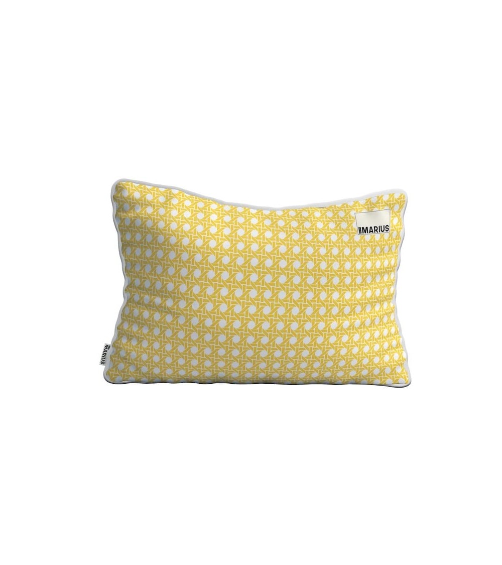 Cannage Mimosa - Outdoor cushion 40x60 cm Où est Marius decorative cushions outdoor furniture