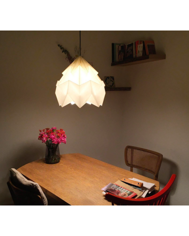 Moth XL Blanc - Suspension luminaire design Studio Snowpuppe lampes suspendues design lustre moderne salon salle à manger cui...