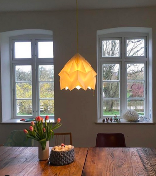 Moth XL White - Hanging lamp Studio Snowpuppe pendant lighting suspended light for kitchen bedroom dining living room