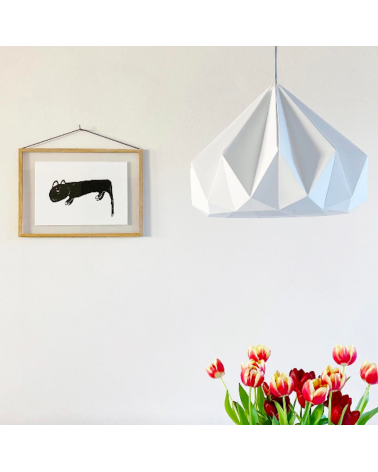 Chestnut White - Paper hanging lampshade Studio Snowpuppe lamp shades ceiling lightshade