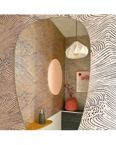 Chestnut White - Paper hanging lampshade Studio Snowpuppe lamp shades ceiling lightshade