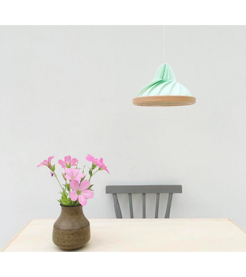 Wave Vert Pastel - Lampe Suspension Studio Snowpuppe lampes suspendues design lustre moderne salon salle à manger cuisine