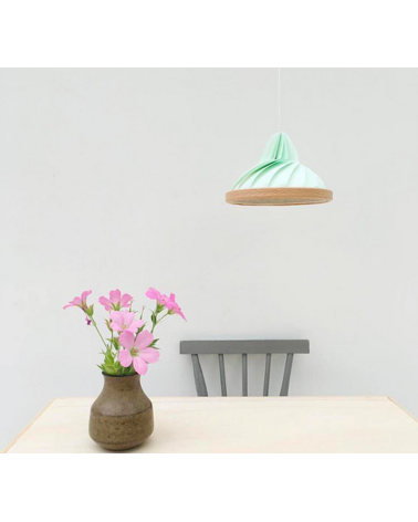 Wave Vert Pastel - Lampe Suspension Studio Snowpuppe lampes suspendues design lustre moderne salon salle à manger cuisine