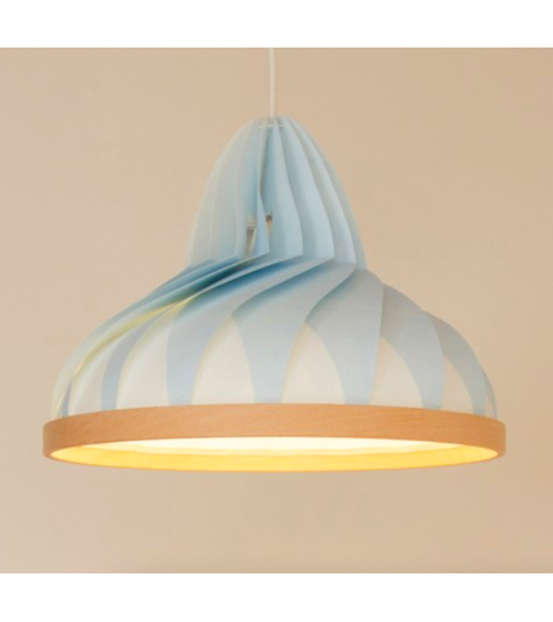 Wave Pastel Blue - Hanging lamp Studio Snowpuppe pendant lighting suspended light for kitchen bedroom dining living room