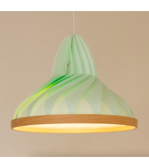 Wave Vert Pastel - Lampe Suspension Studio Snowpuppe lampes suspendues design lustre moderne salon salle à manger cuisine