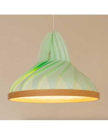 Wave Vert Pastel - Lampe Suspension Studio Snowpuppe lampes suspendues design lustre moderne salon salle à manger cuisine