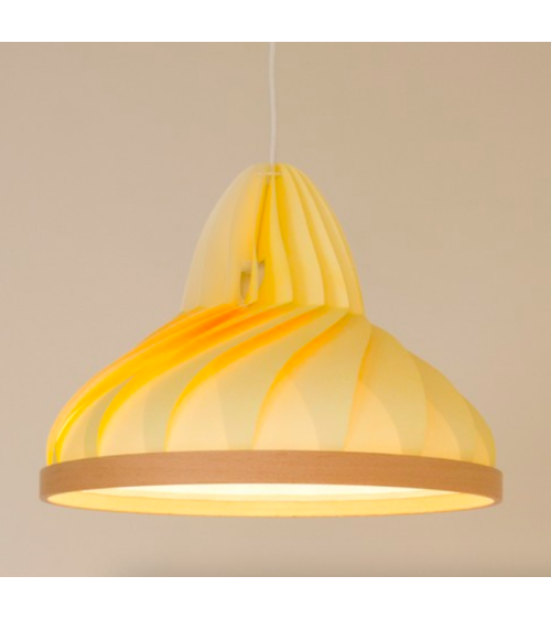 Wave Jaune Pastel - Lampe Suspension Studio Snowpuppe lampes suspendues design lustre moderne salon salle à manger cuisine