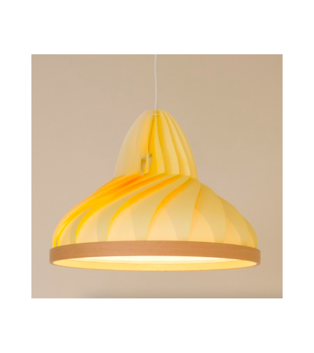 Wave Giallo Pastello - Lampada a sospensione Studio Snowpuppe lampade lampadario design moderne led cucina camera soggiorno