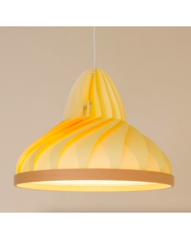 Wave Pastel Yellow - Hanging lamp Studio Snowpuppe pendant lighting suspended light for kitchen bedroom dining living room