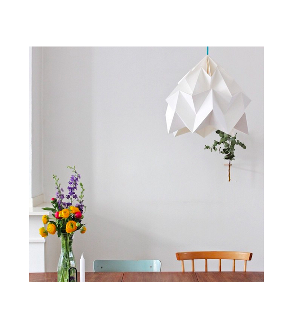 Moth XL Blanc - Suspension luminaire design Studio Snowpuppe lampes suspendues design lustre moderne salon salle à manger cui...