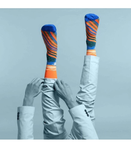 Socken - Der Schrei von Edvard Munch Curator Socks Socken design Schweiz Original