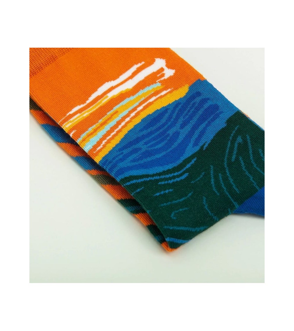 Socken - Der Schrei von Edvard Munch Curator Socks socke kuschelsocken für damen lustig herren farbige coole socken