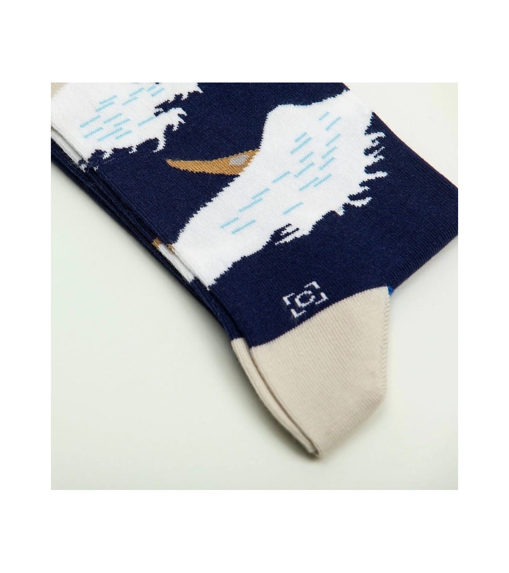 Calzini - La grande onda di Kanagawa - Katsushika Hokusai Curator Socks calze da uomo per donna divertenti simpatici particolari