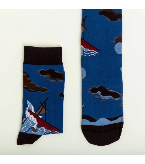 Calzini - La Tempesta Curator Socks calze da uomo per donna divertenti simpatici particolari