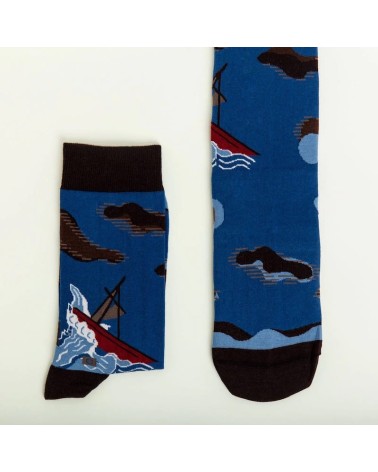 Chaussettes - La Tempête Curator Socks jolies chausset pour homme femme fantaisie drole originales