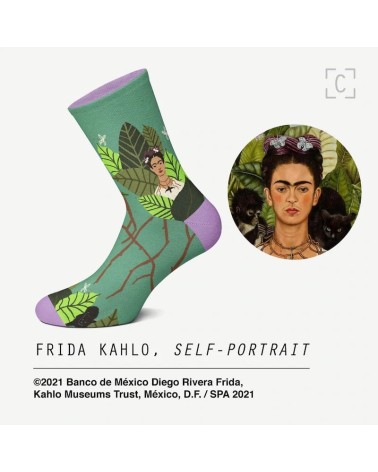 Socks - Frida Kahlo Self-portait Curator Socks funny crazy cute cool best pop socks for women men
