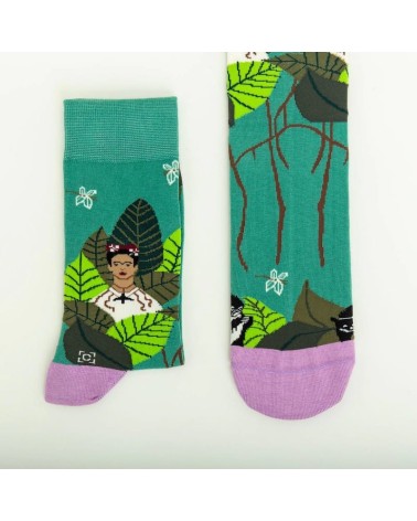 Calzini - Autoritratto di Frida Kahlo Curator Socks calze da uomo per donna divertenti simpatici particolari