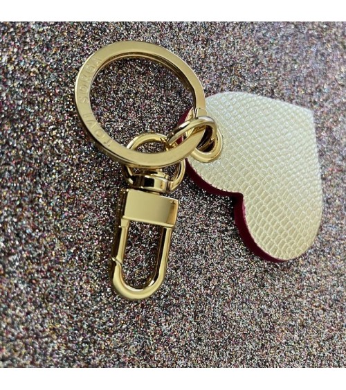 Schlüsselanhänger aus Leder - Goldenes Herz Alkemest geschenkidee schweiz kaufen