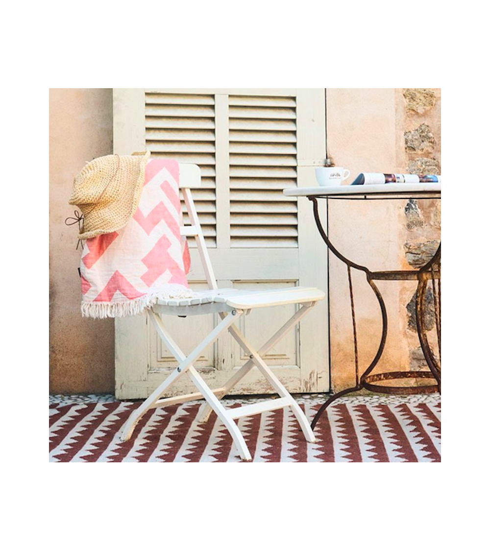 Cotton Blanket - FLORENS Copper Brita Sweden best cozy soft throws and blankets for sofa