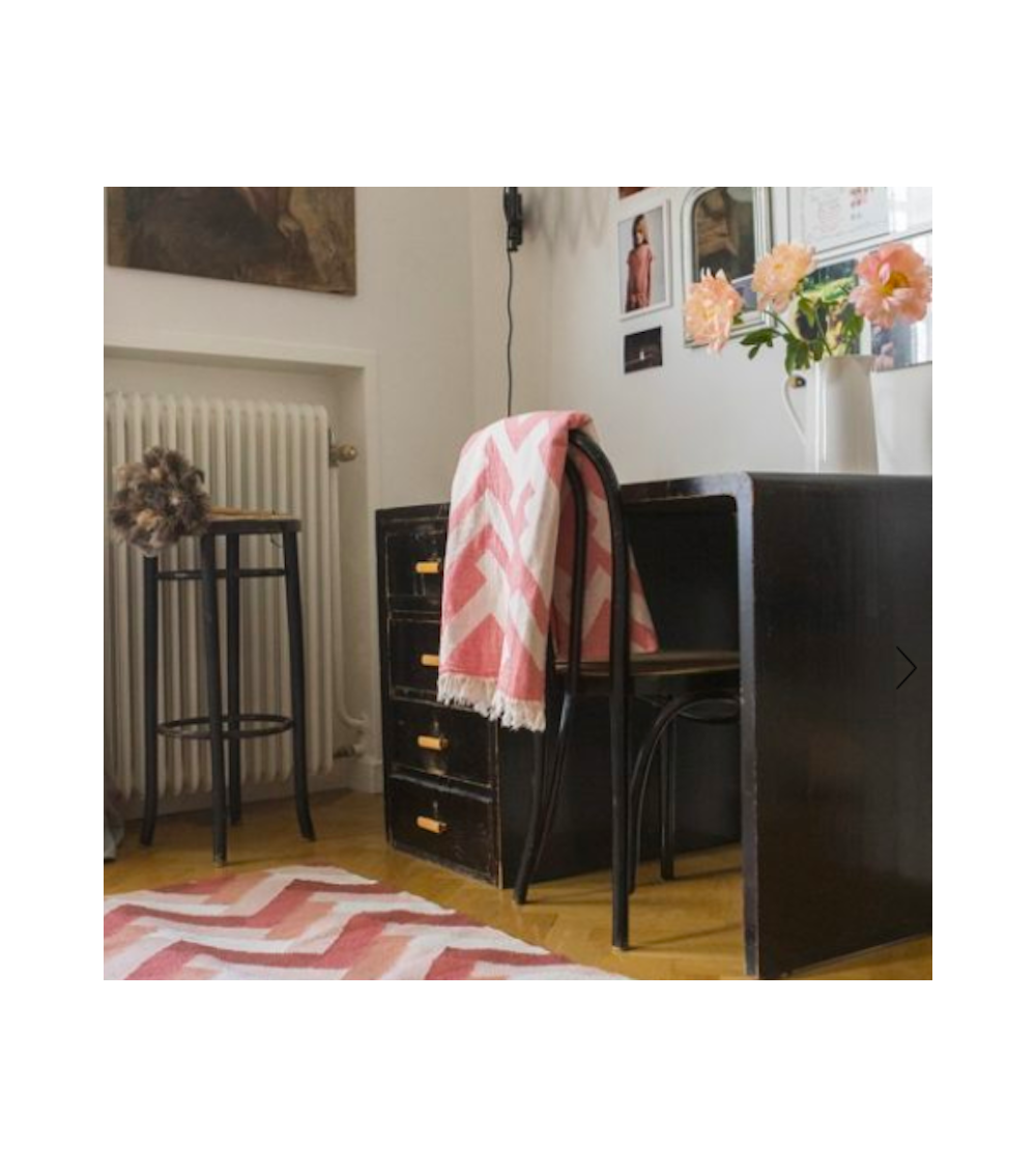 Plaid en coton - FLORENS Copper Brita Sweden plaide pour canapé plaid cocooning couverture douce suisse