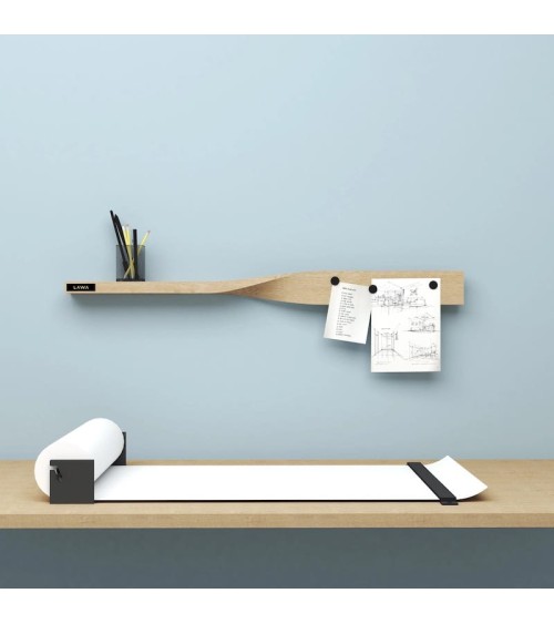 Twist Shelf - Design wooden Wall shelf