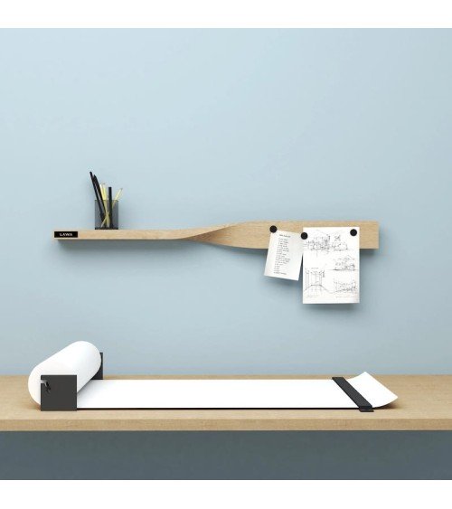 Twist Shelf - Design wooden Wall shelf Lawa Design