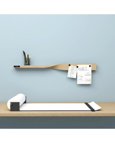 Twist Shelf - Design wooden Wall shelf Lawa Design