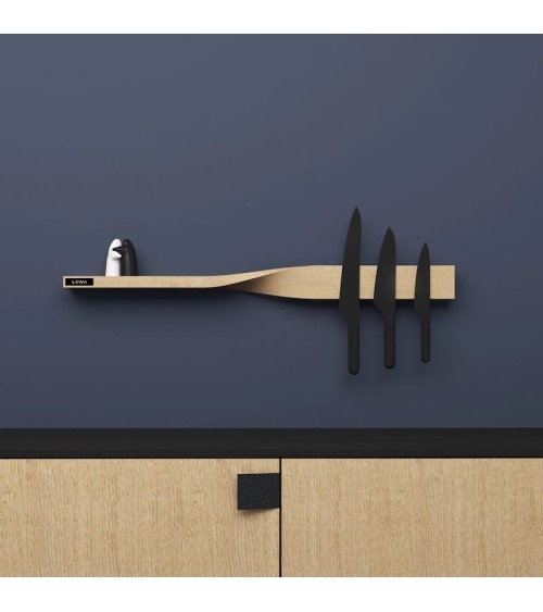 Twist Shelf - Mensola a muro in legno Lawa Design