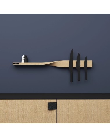 Twist Shelf - Mensola a muro in legno Lawa Design