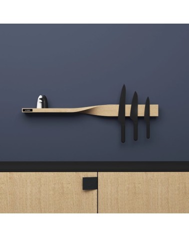 Twist Shelf - Étagère Murale design en bois Lawa Design Kitatori suisse