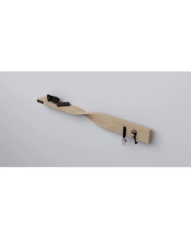 Twist Shelf - Mensola a muro in legno Lawa Design