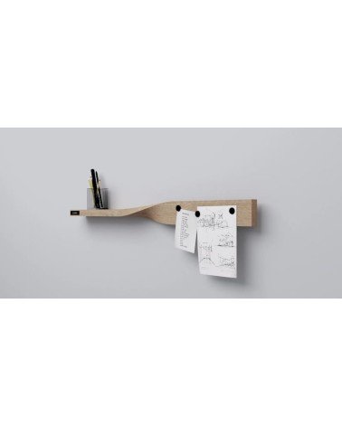 Twist Shelf - Étagère Murale design en bois Lawa Design Kitatori suisse