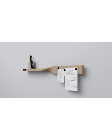 Twist Shelf - Mensola a muro in legno Lawa Design